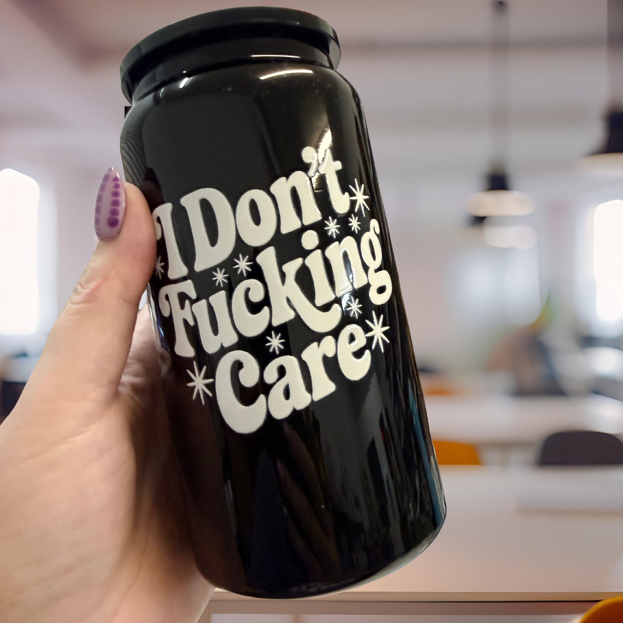 I Don't F'ing Care Tumbler