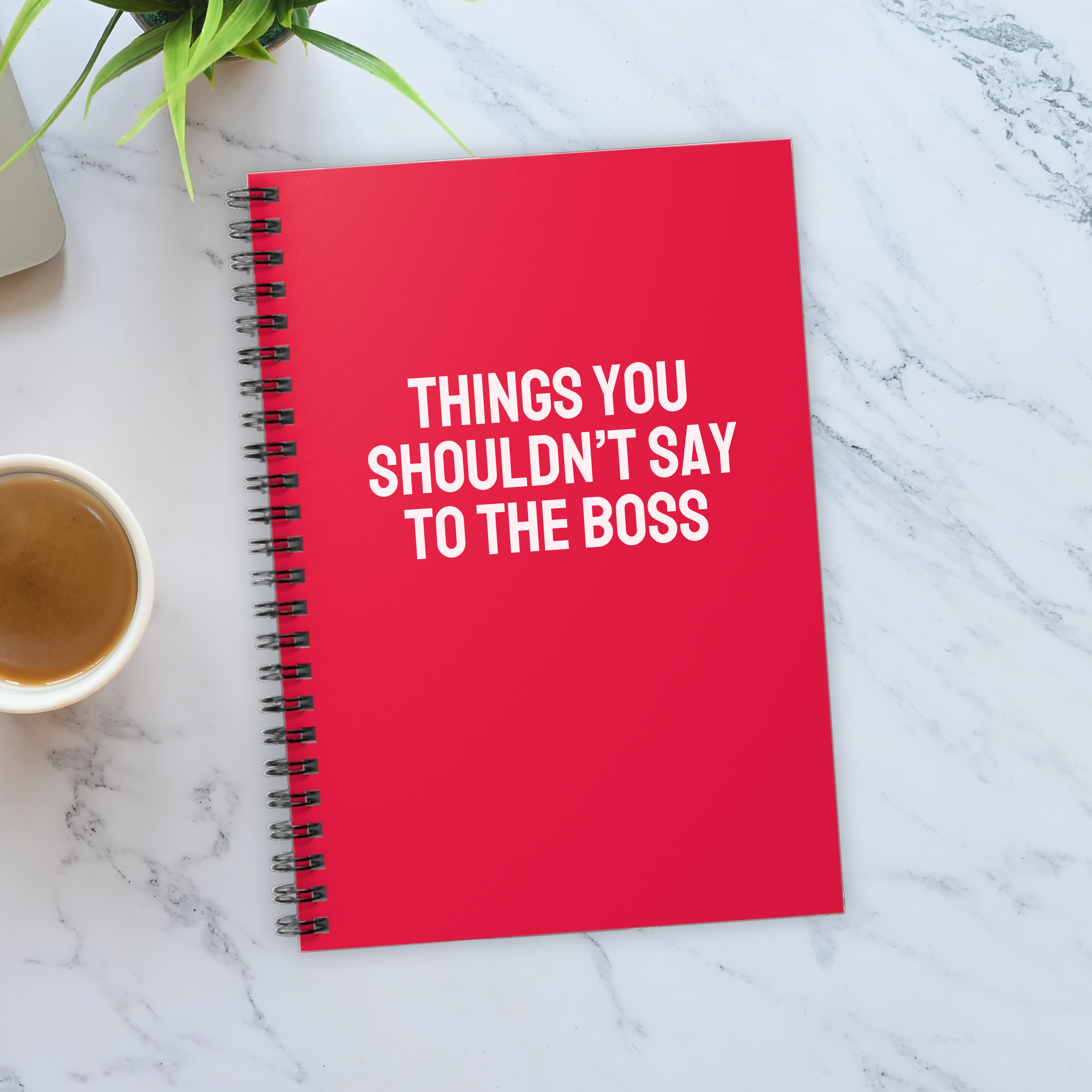 Things You Shouldn’t Say To The Boss Notebook