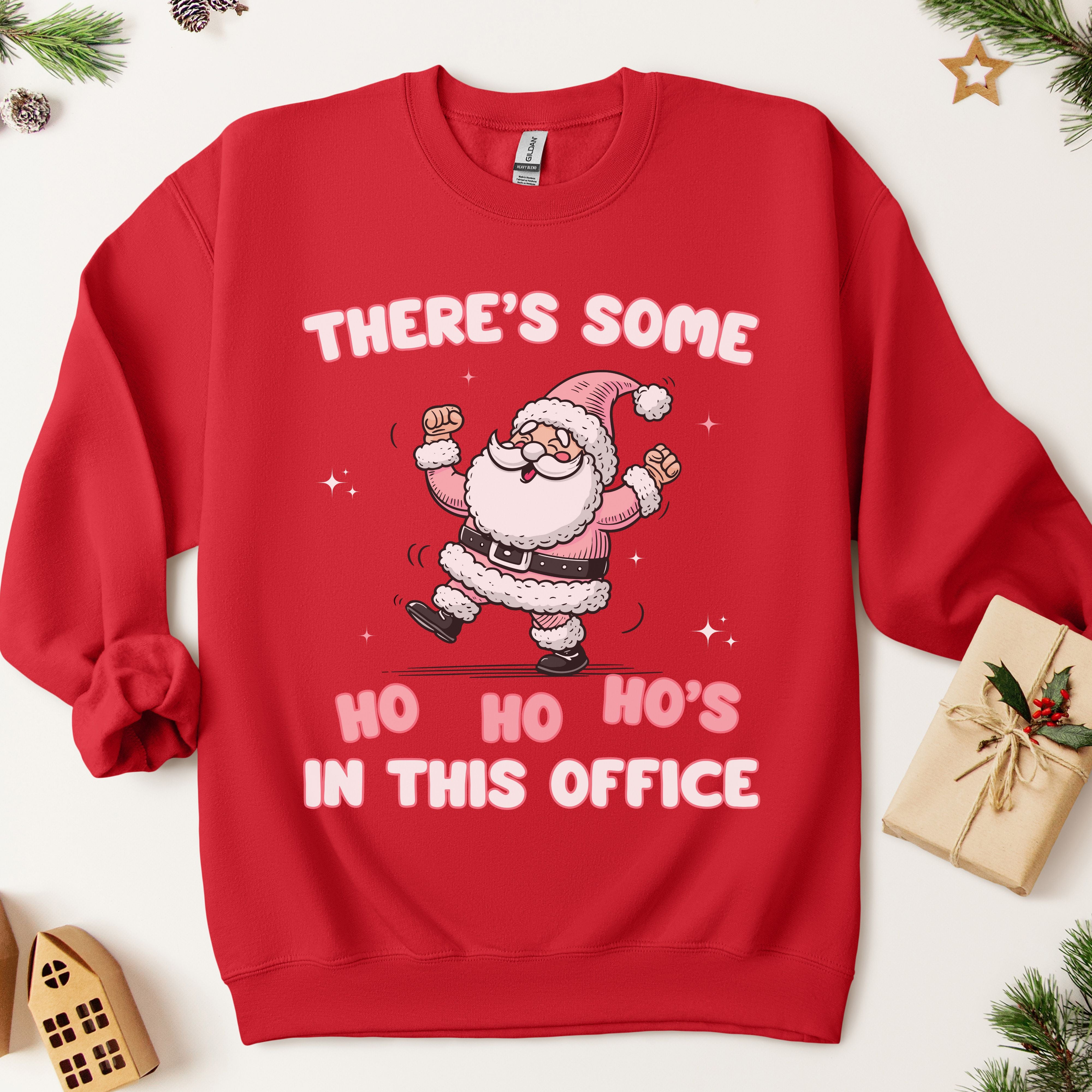 There's Some Ho Ho Ho's In This Office Sweatshirt