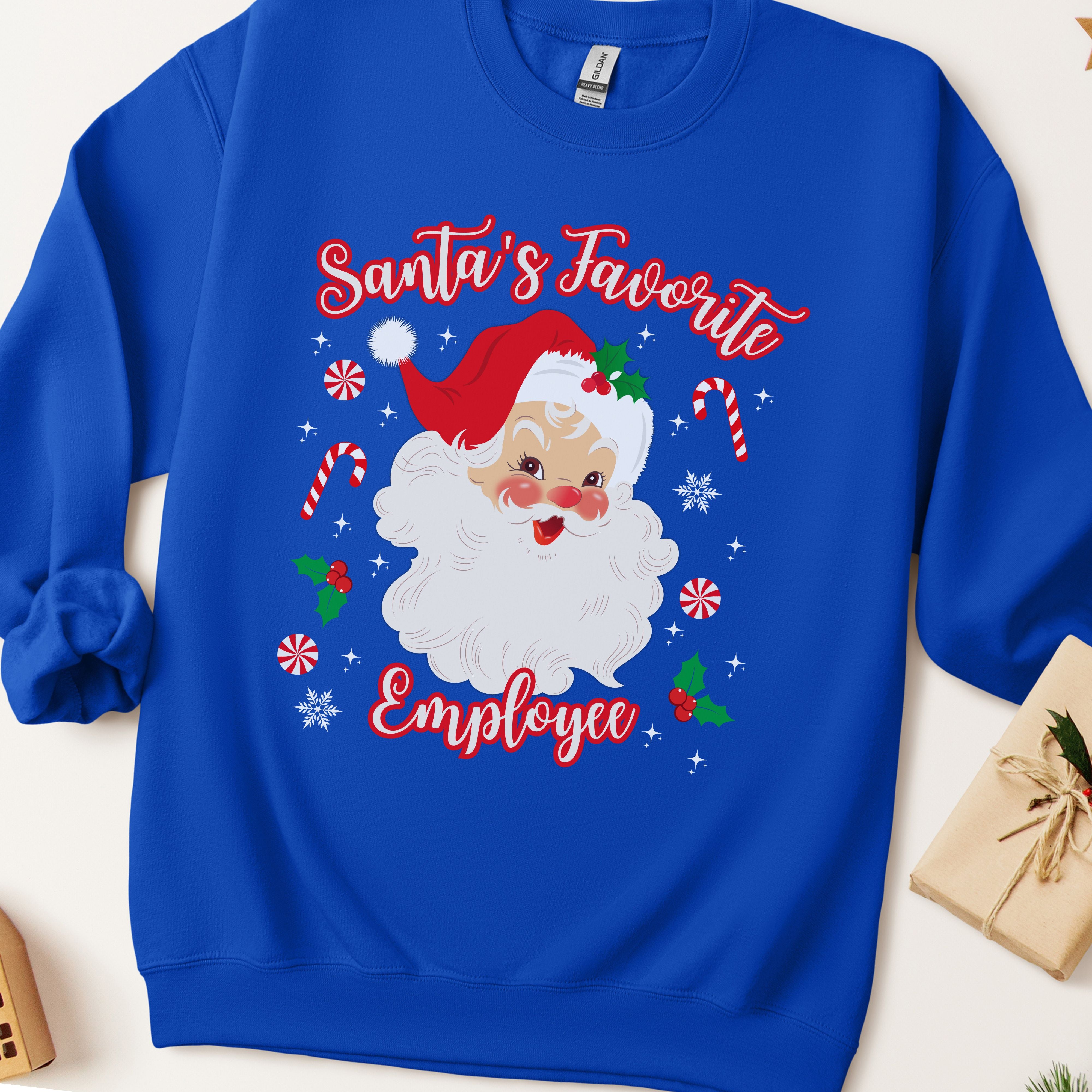 Santa's Favorite Employee Sweatshirt