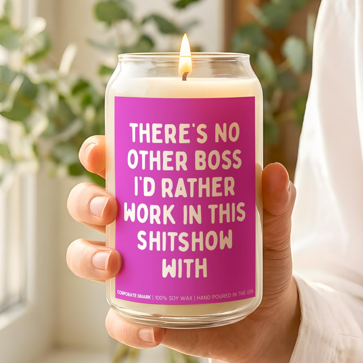 There's No Other Boss Candle