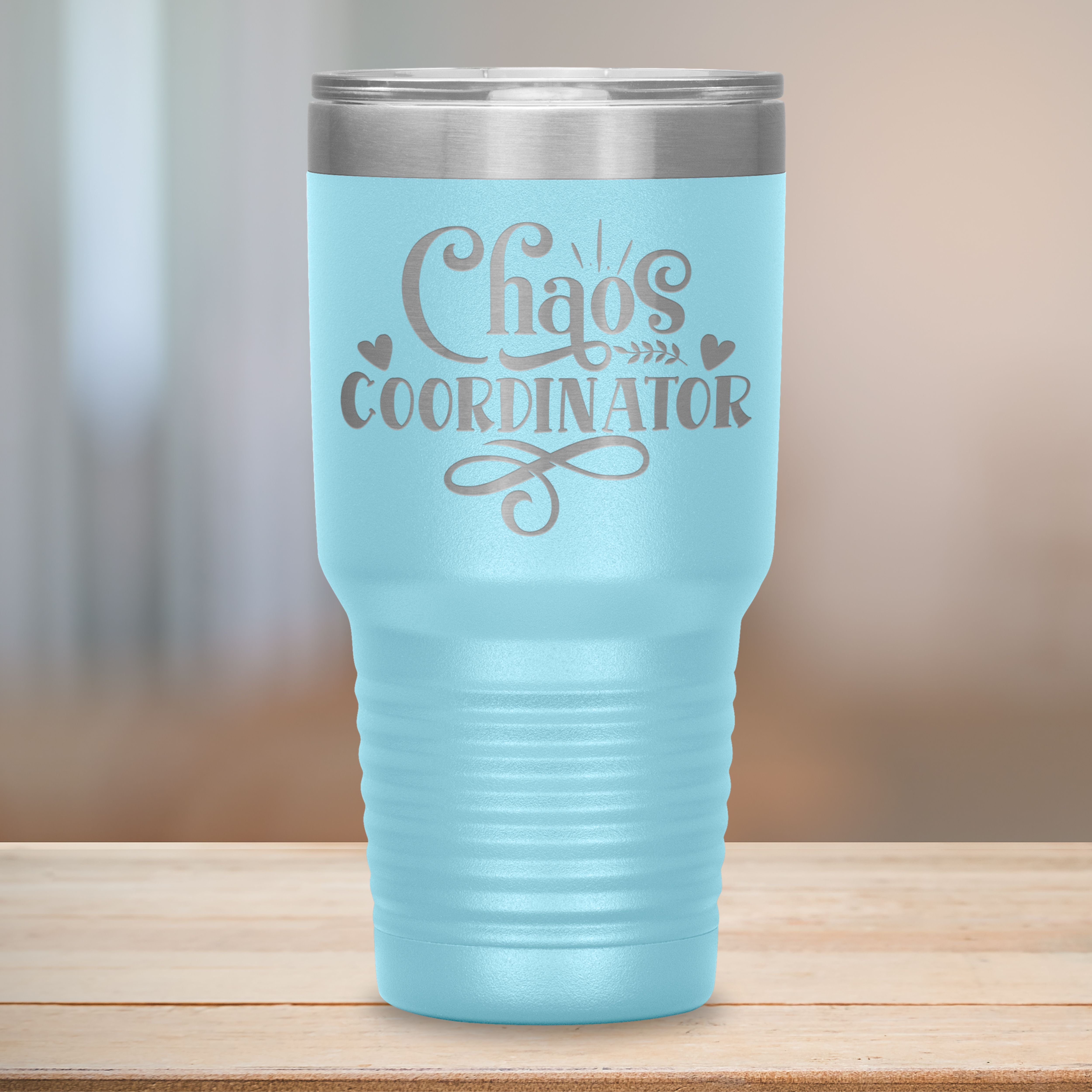 Chaos Coordinator Laser Engraved 30 Oz Tumbler