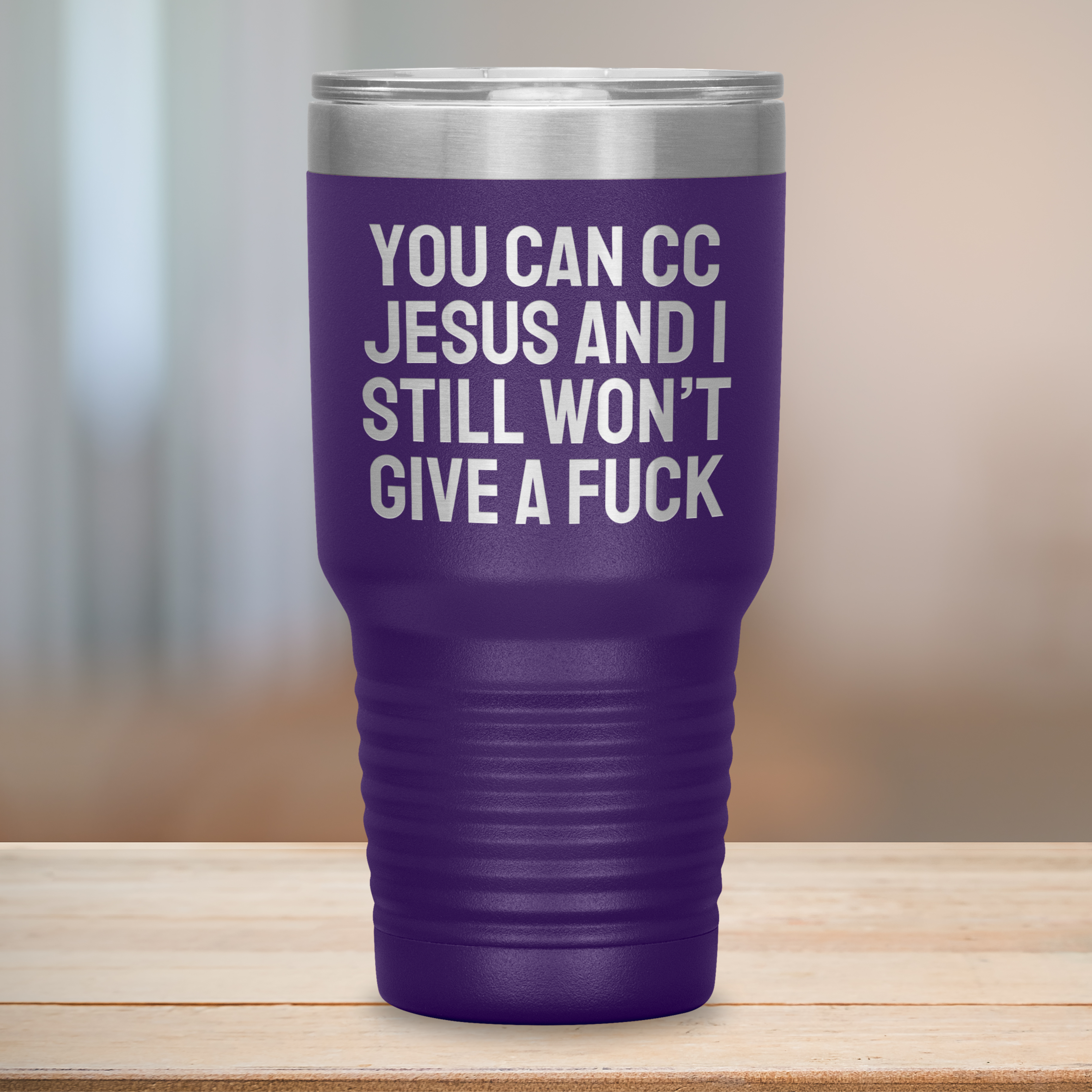 You Can CC Jesus Laser Engraved 30 oz Tumbler