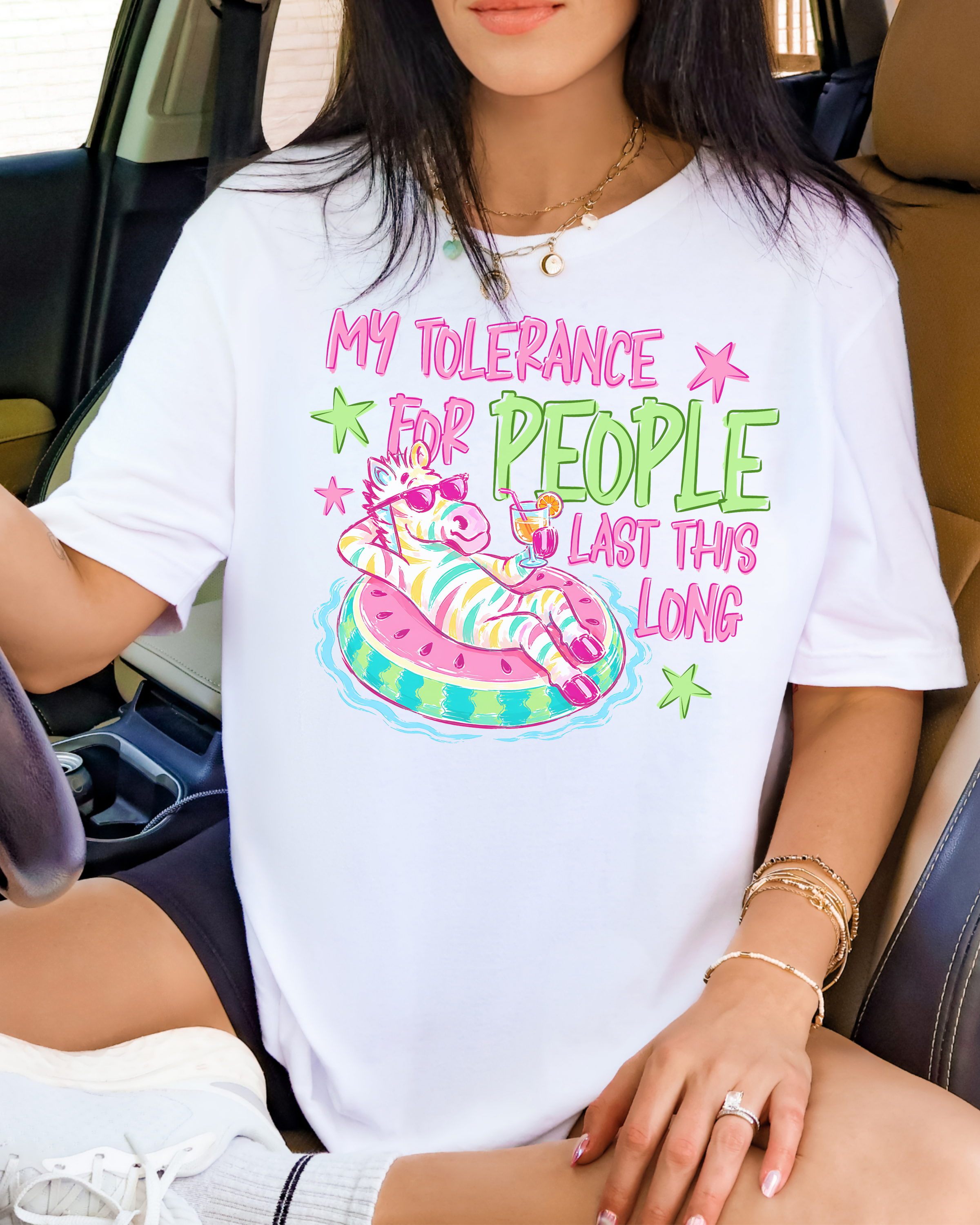 My Tolerance For People Lasts This Long Tshirt