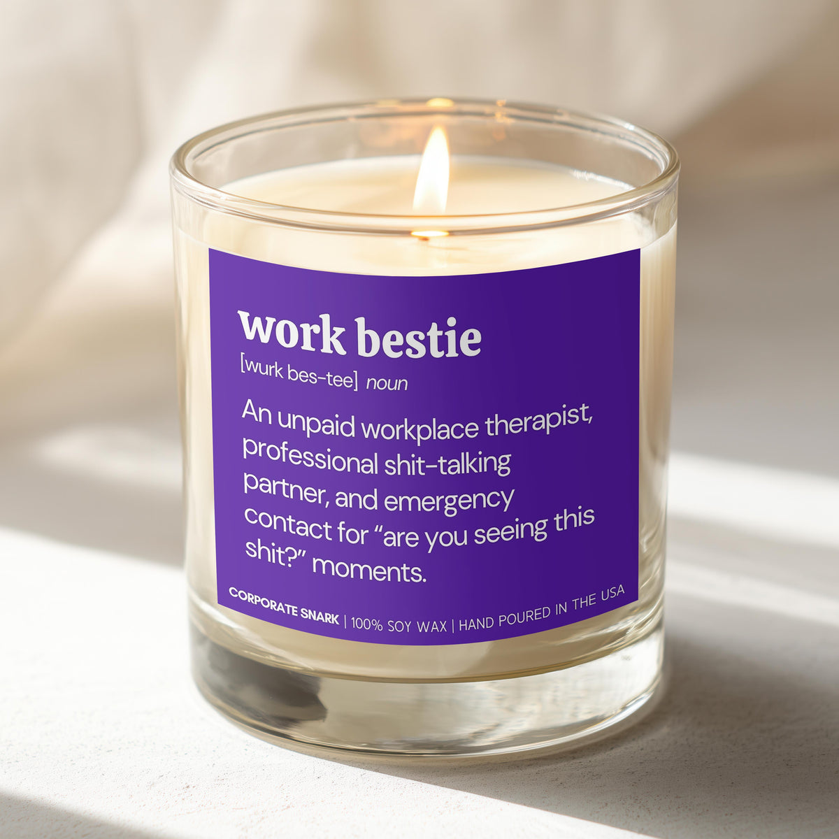 Work Bestie Candle